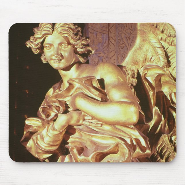 Alfombrilla De Ratón Ángel del tabernáculo en bendecido (Frente)