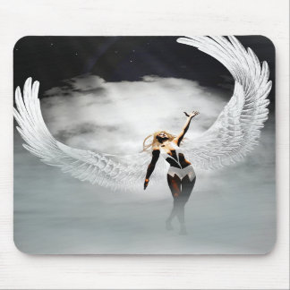 Alfombrilla De Ratón Ángel en las nubes Mousepad