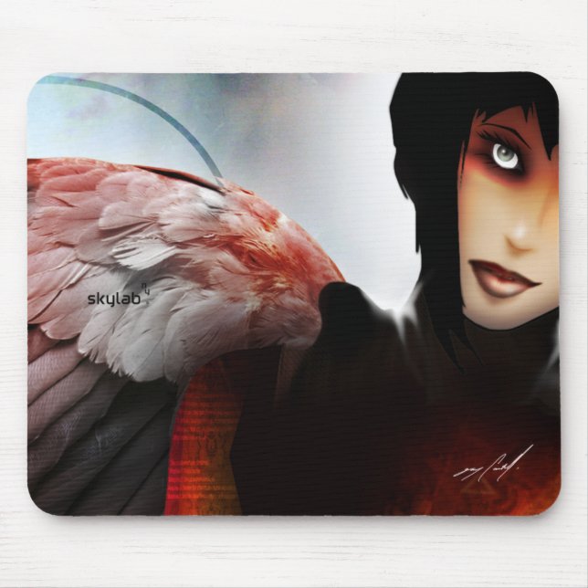 Alfombrilla De Ratón Ángel Mousepad (Frente)