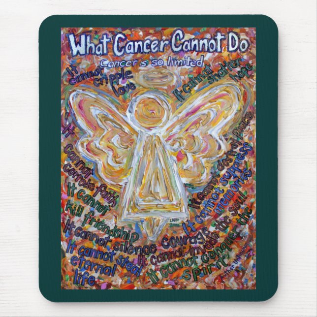 Alfombrilla De Ratón Ángel Mousepad, Cáncer del Suroeste (Frente)