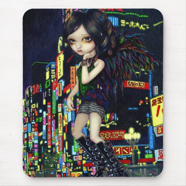 Alfombrilla De Ratón "Ángel" Mousepad de Shinjuku (Frente)