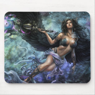 Alfombrilla De Ratón Ángel oscuro "Wynter" de Azmodeus, Mousepad