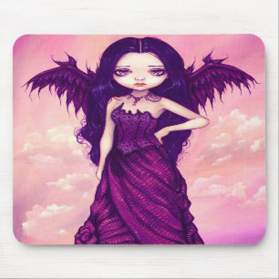 Alfombrilla De Ratón "Ángel violeta" Mousepad
