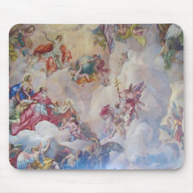 Alfombrilla De Ratón Ángeles de guarda Mousepad (Frente)