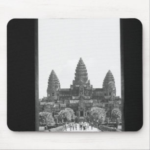 Alfombrilla De Ratón Angkor Camboya, vista de la puerta de Angkor Wat 2