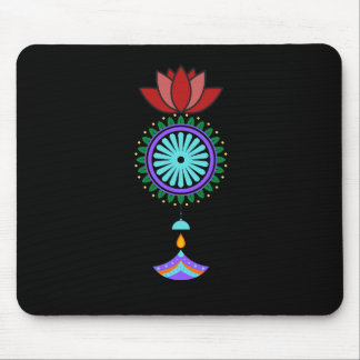 Alfombrilla De Ratón Anhänger spirituell mit Lotusblüte