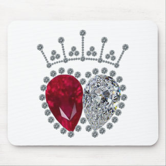 Alfombrilla De Ratón Anillo de compromiso de la chaqueta de punto