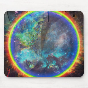 Alfombrilla De Ratón Anillo de fuego en el espacio