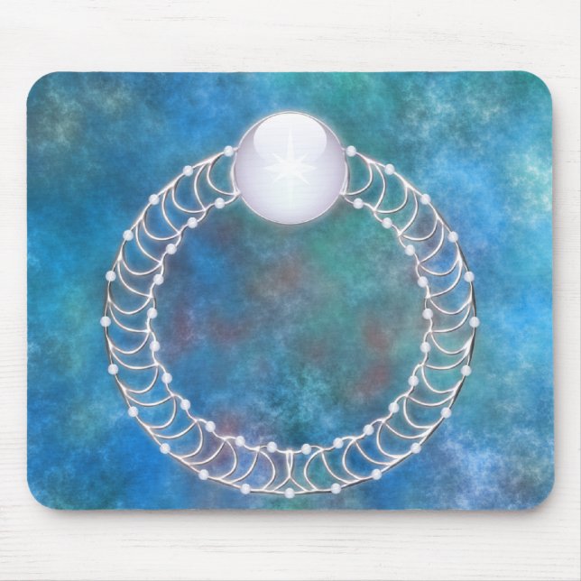 Alfombrilla De Ratón Anillo de Mousepad de Agua (Frente)