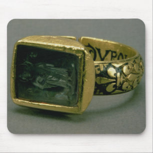 Alfombrilla De Ratón Anillo de Signet de rey Louis IX de Francia (St.