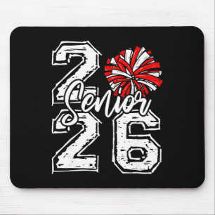 Alfombrilla De Ratón Animadora Senior Cl 2026 Pompon Rojo Cheerlead 202