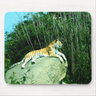 Alfombrilla De Ratón Animal relajante de tigre