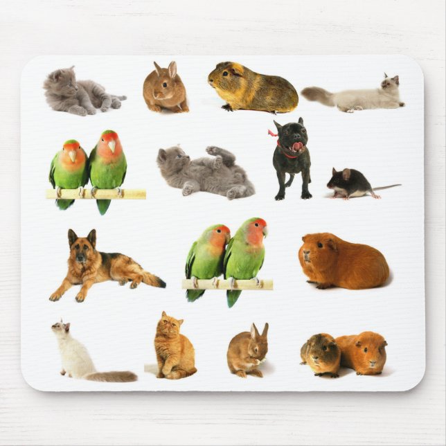 Alfombrilla De Ratón animales (Frente)