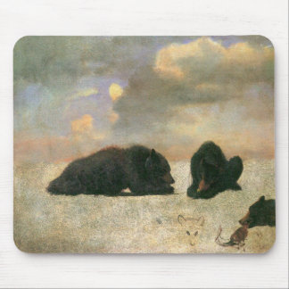 Alfombrilla De Ratón Animales Antiguos, Osos Grizzly por Albert Biersta
