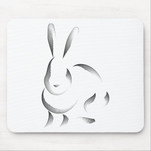 Alfombrilla De Ratón Animales - conejo
