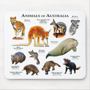 Alfombrilla De Ratón Animales de Australia