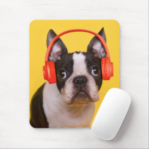 Alfombrilla De Ratón Animales de bebé más afectados Auriculares de Bo