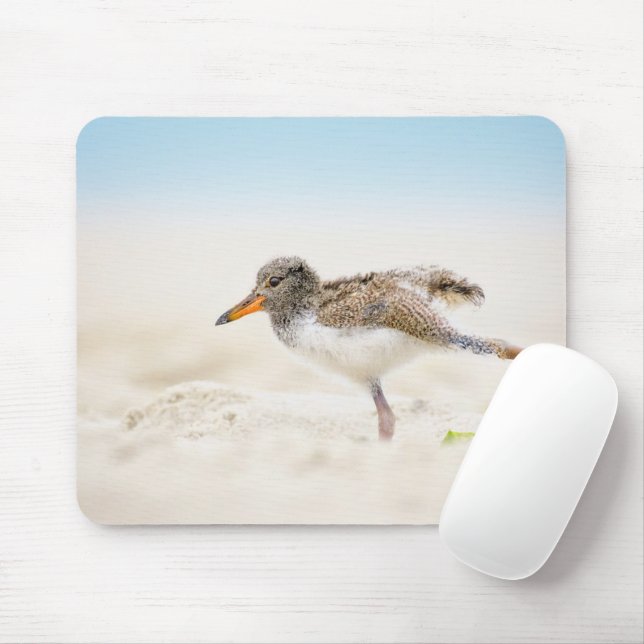 Alfombrilla De Ratón Animales de bebé más afectados | Oystercatcher Chi (Con ratón)