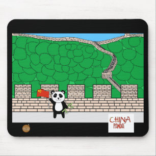 Alfombrilla De Ratón Animales del Mundo, China: Panda
