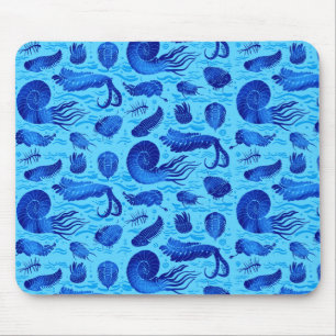 Alfombrilla De Ratón Animales marinos antiguos: Trilobites, Anomalocari