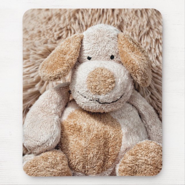 Alfombrilla De Ratón Animales rellenos, osos de peluche, juguetes de pe (Frente)