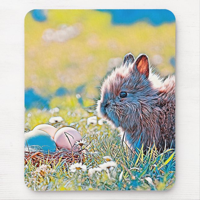 Alfombrilla De Ratón AnimalMix_Rabbit_037 (Frente)