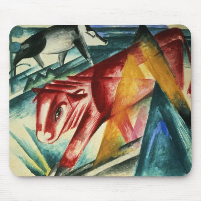 Alfombrilla De Ratón Animals, 1913 (Frente)