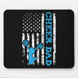 Alfombrilla De Ratón Animar Papá Usa Bandera Americana Cheerleader Papá
