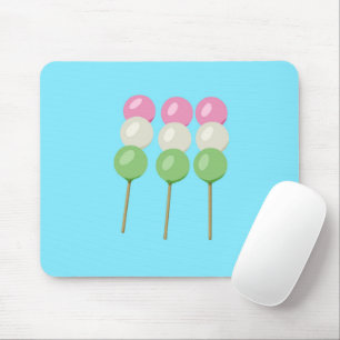Alfombrilla De Ratón Anime Blue Pastel Dango Mousepad