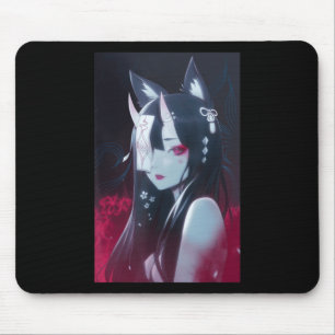 Alfombrilla De Ratón Anime Chica Kawaii Waifu Manga O estésica japonesa