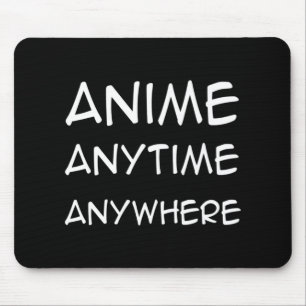Alfombrilla De Ratón Anime en cualquier momento Divertido Anime Boys Ad