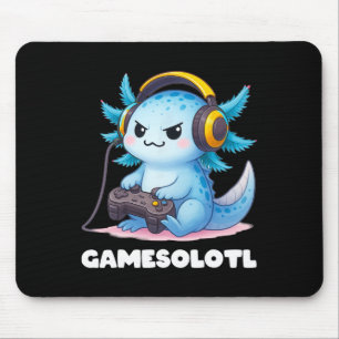 Alfombrilla De Ratón Anime Gamesolotl Axolotl Niños 10-12 Niños Gamer G