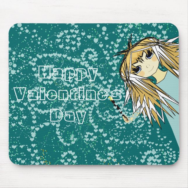 Alfombrilla De Ratón Anime Magical Valentine MousePad (Frente)
