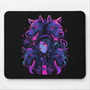 Alfombrilla De Ratón Anime Manga Cyberpunk Techwear estético Harajuku