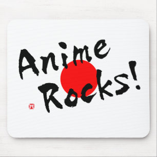 Alfombrilla De Ratón ¡Anime Rocks!