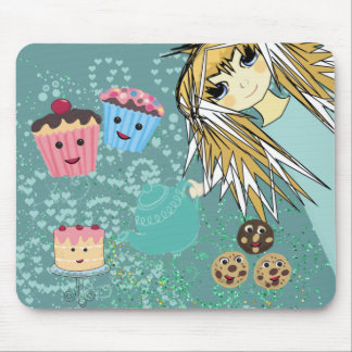 Alfombrilla De Ratón Anime Tea Fiesta - Kawaii
