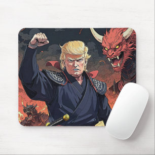 Alfombrilla De Ratón Anime Trump - Aumentan el puño