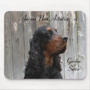 Alfombrilla De Ratón Animo Non Astutia, Gordon Setter Mousepad