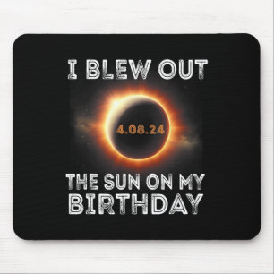 Alfombrilla De Ratón Aniversario Del Eclipse Solar Salí Del Sol En Mi B