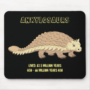 Alfombrilla De Ratón Ankylosauro Dinosaurio
