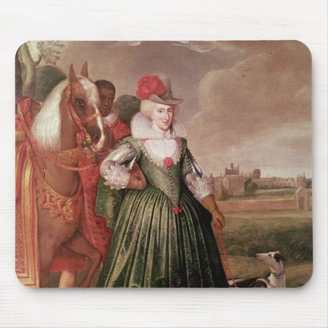 Alfombrilla De Ratón Anne de Dinamarca, 1617 (Frente)
