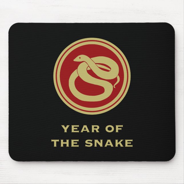 Alfombrilla De Ratón Año de la serpiente (Frente)