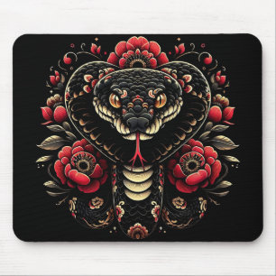 Alfombrilla De Ratón Año de la serpiente 2025: Sabiduría, transformació