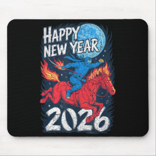 Alfombrilla De Ratón Año del Caballo de Fuego – Año Nuevo del Zodiaco C