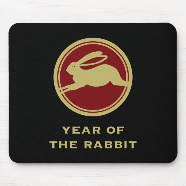 Alfombrilla De Ratón Año del conejo (Frente)