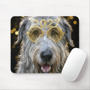 Alfombrilla De Ratón Año Nuevo 2027 Irish Wolfhound