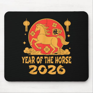 Alfombrilla De Ratón Año Nuevo Chino 2026 Año del Caballo 