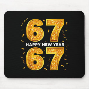 Alfombrilla De Ratón Año Nuevo Seis Siete 6 7 Meme Divertido Feliz Año