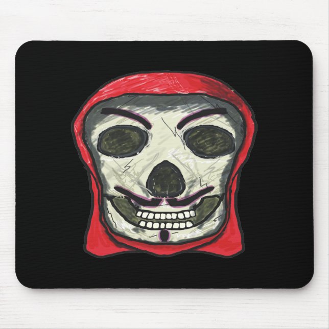 Alfombrilla De Ratón Anonymous Hacker Skull (Frente)