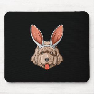 Alfombrilla De Ratón Años de conejito de Pascua de Newfie regalo de p